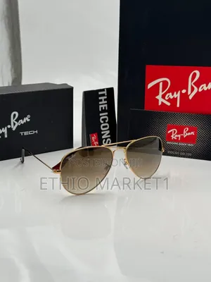 Rayban Aviators Classic Stylish Sunglasses Usually Worn by Pilots