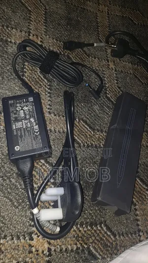 Photo - Hp Charger With 2 More Cables 65w