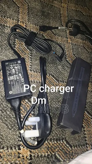 Hp Charger With 2 More Cables 65w