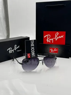 Photo - Orignal Rayban Rimless Classic Sunglasses Worn by the Pm