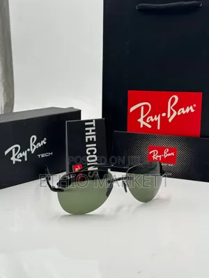 Orignal Rayban Rimless Classic Sunglasses Worn by the Pm