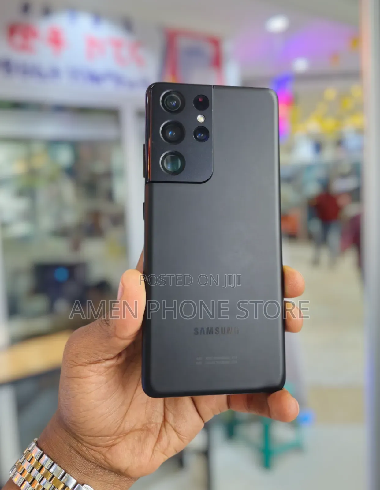 New Samsung Galaxy S21 Ultra 5G 128 GB Black