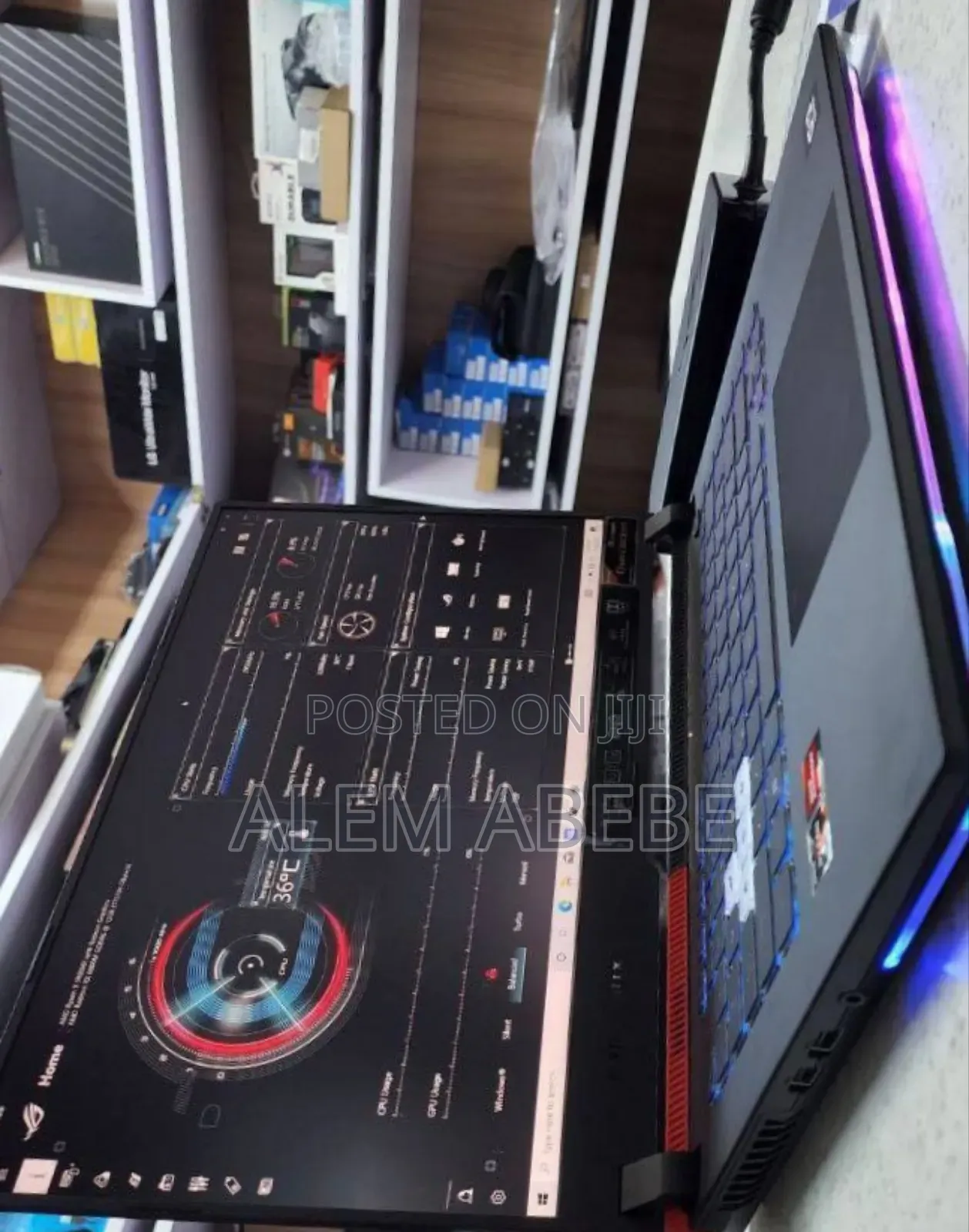 New Laptop Asus ROG Strix G15 16GB AMD Ryzen 9 SSD 512GB