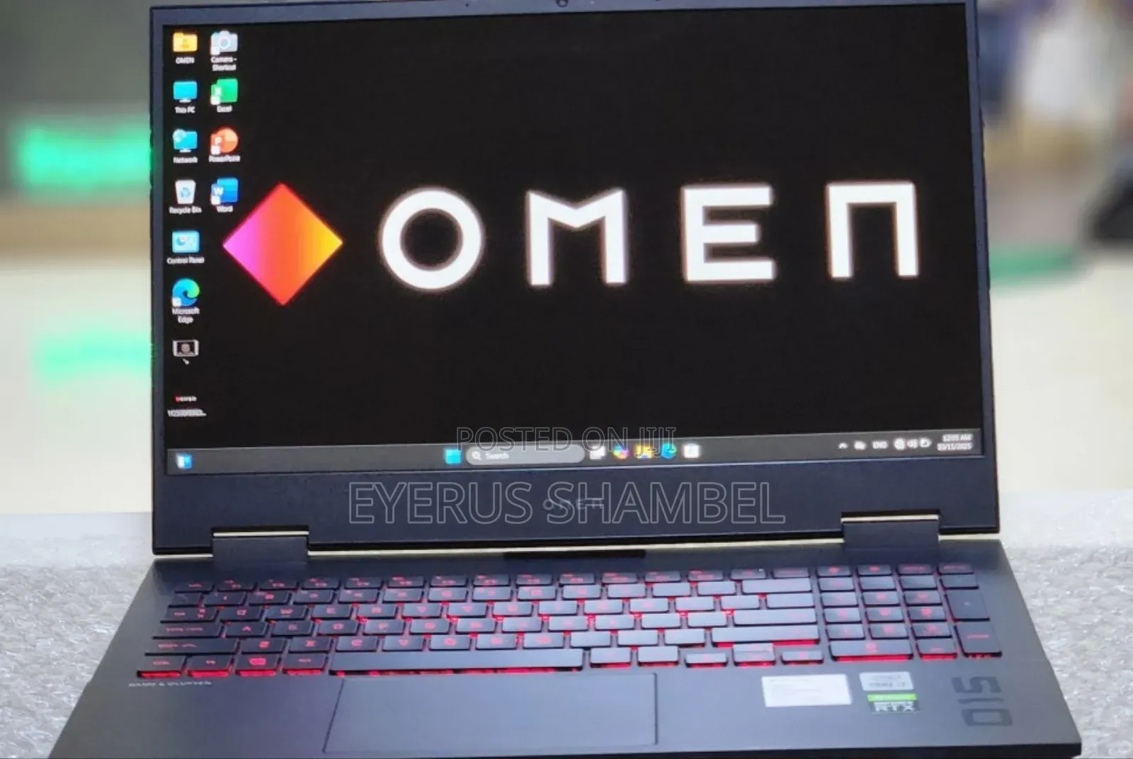 New Laptop HP Omen 15 16GB Intel Core I7 SSD 512GB