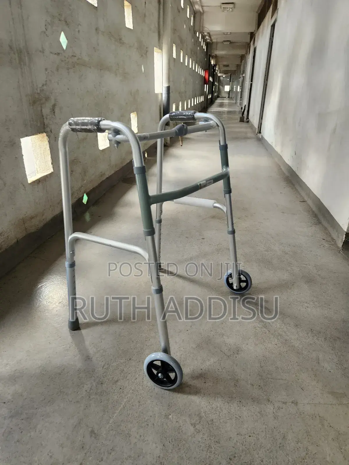 Walker Foldable朱諾medical Walker朱紅almunium Walker輕微medical Walking Aid