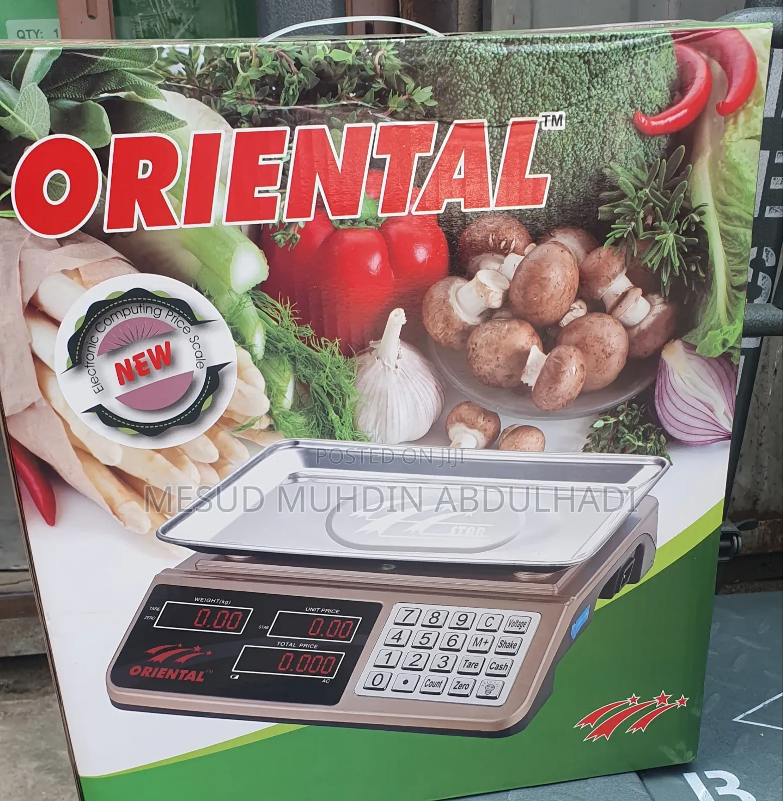 Oriental Digital Price Scale .G