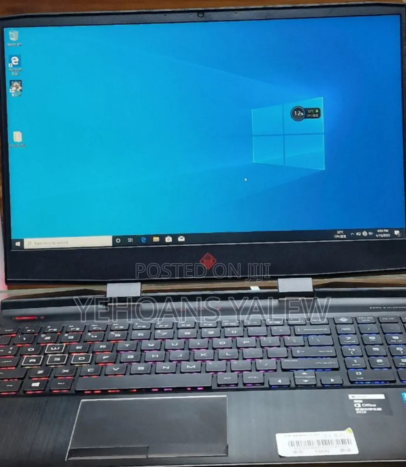 New Laptop HP Omen X 16GB Intel Core I5 HDD+SSD 512GB