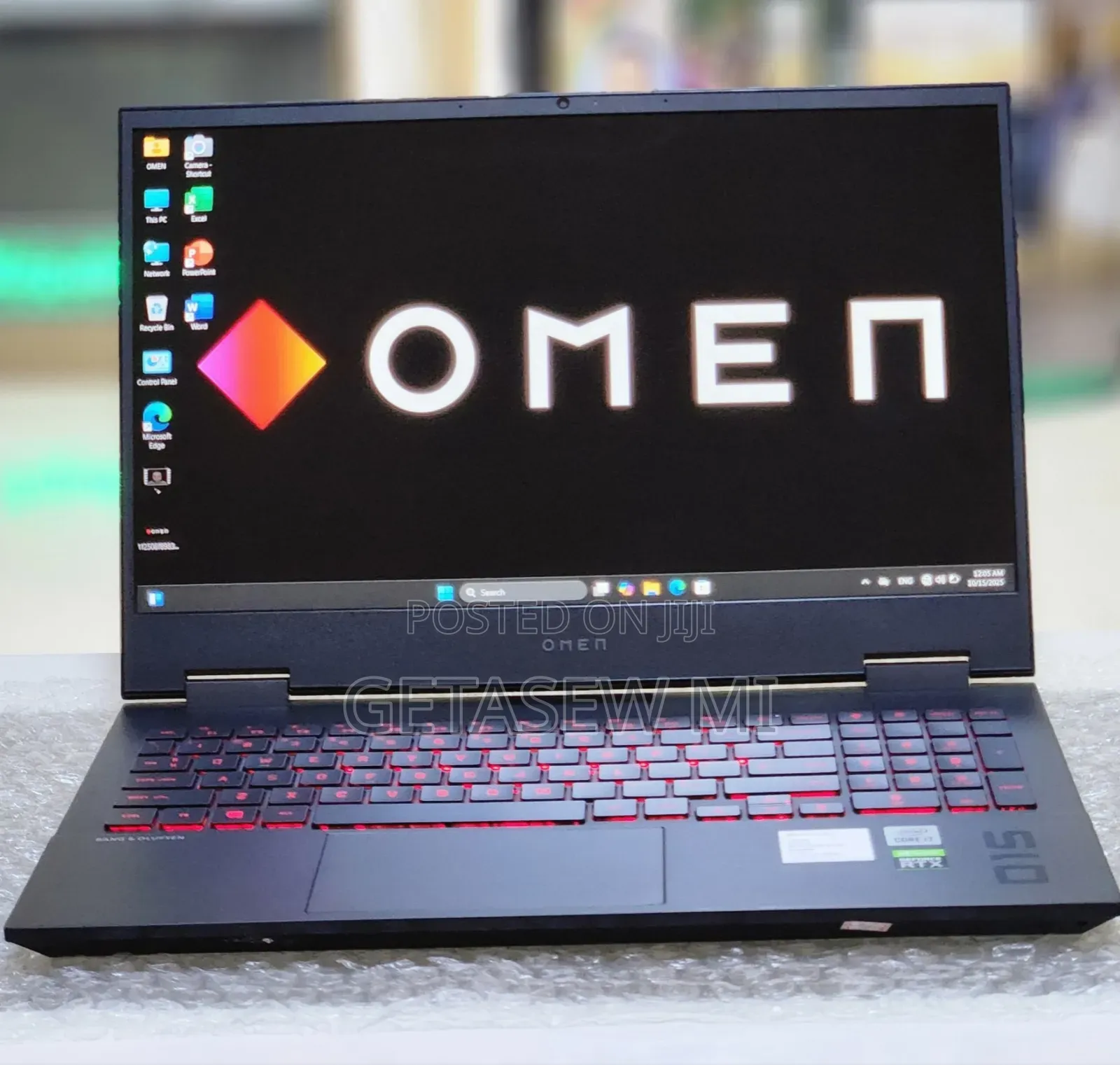 New Laptop HP Omen 15 16GB Intel Core I7 SSD 512GB