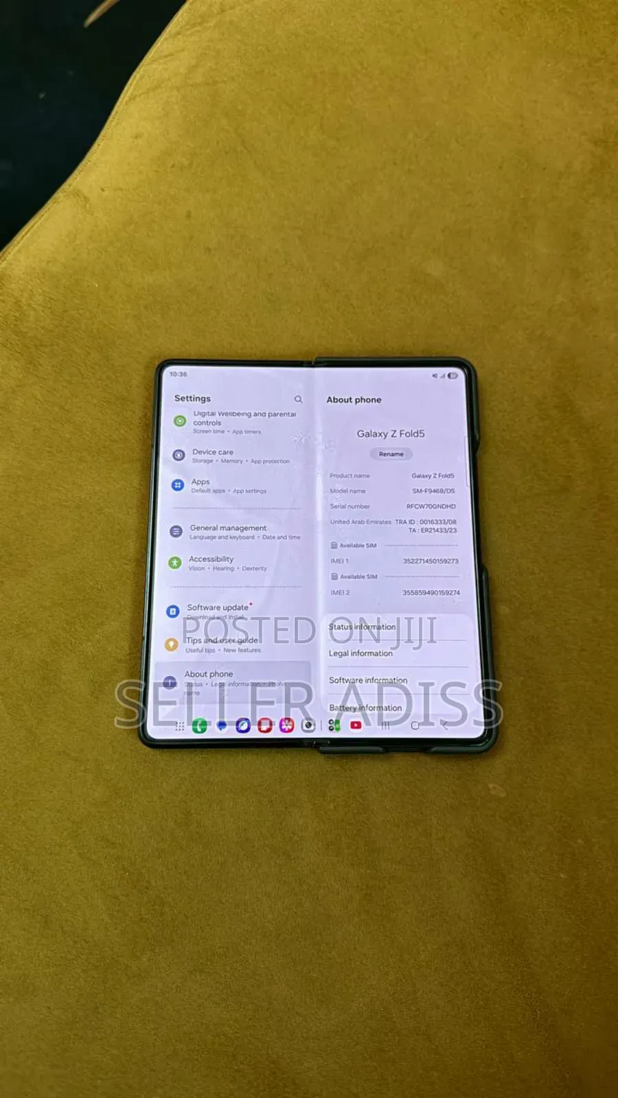 Samsung Galaxy Z Fold 5 512 GB Black