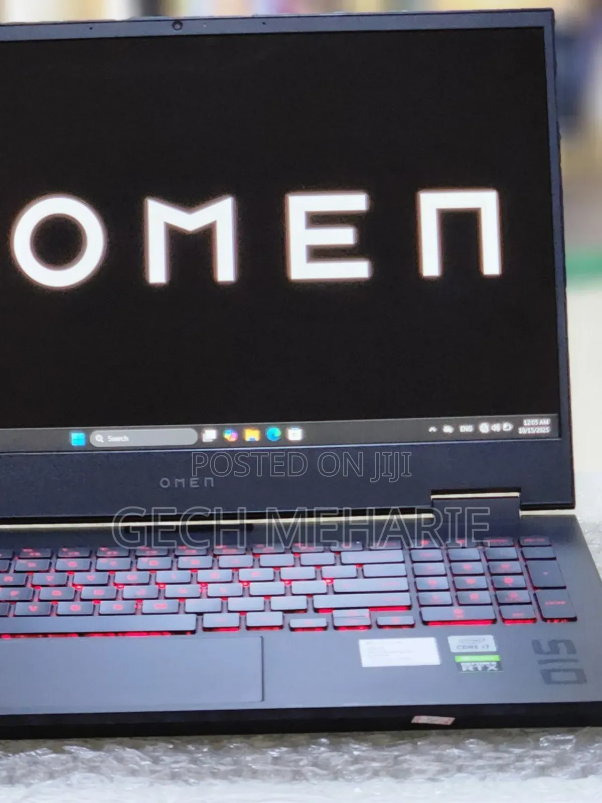 New Laptop HP Omen 15 16GB Intel Core I7 SSD 512GB
