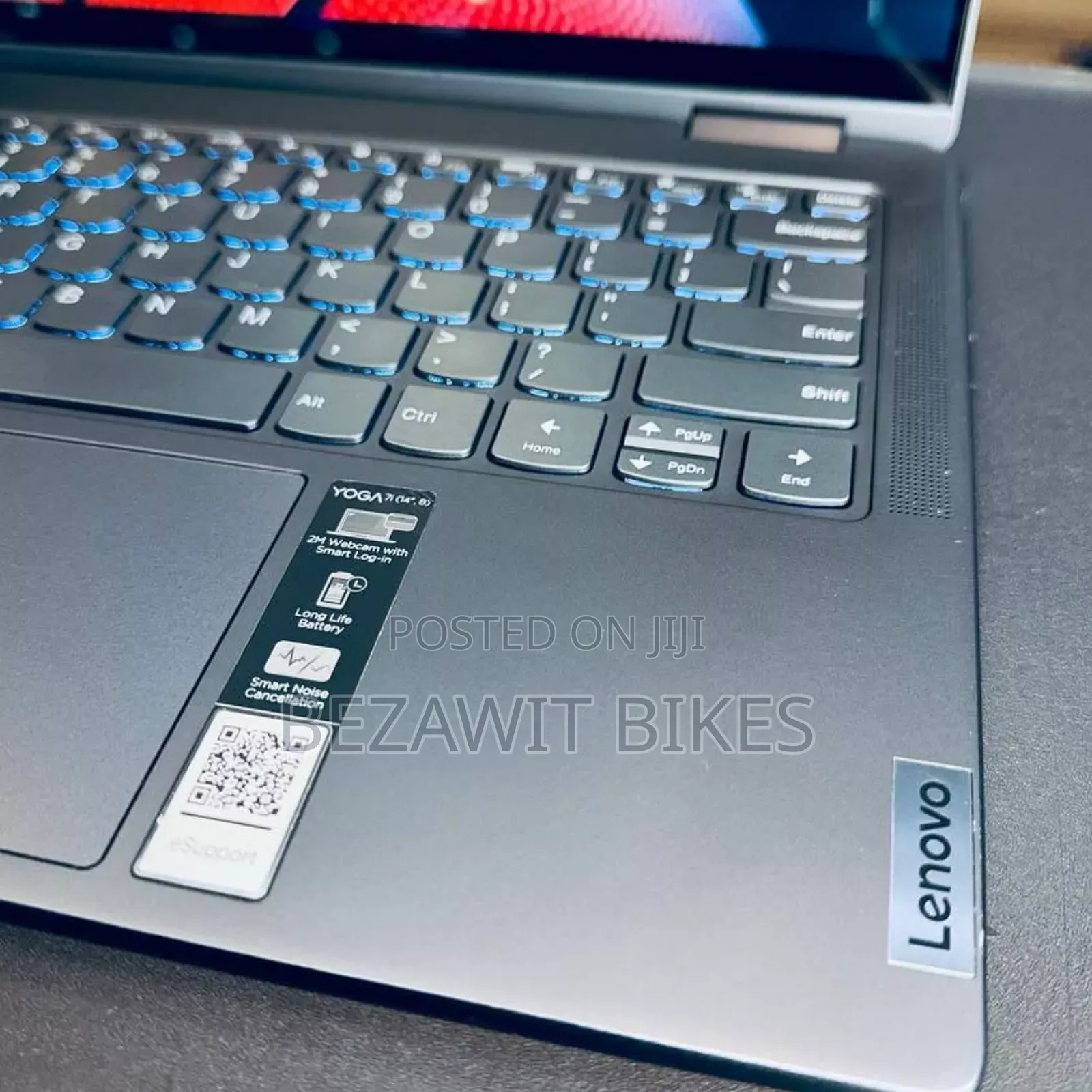 New Laptop Lenovo Yoga 7i 16GB Intel Core I7 SSD 512GB