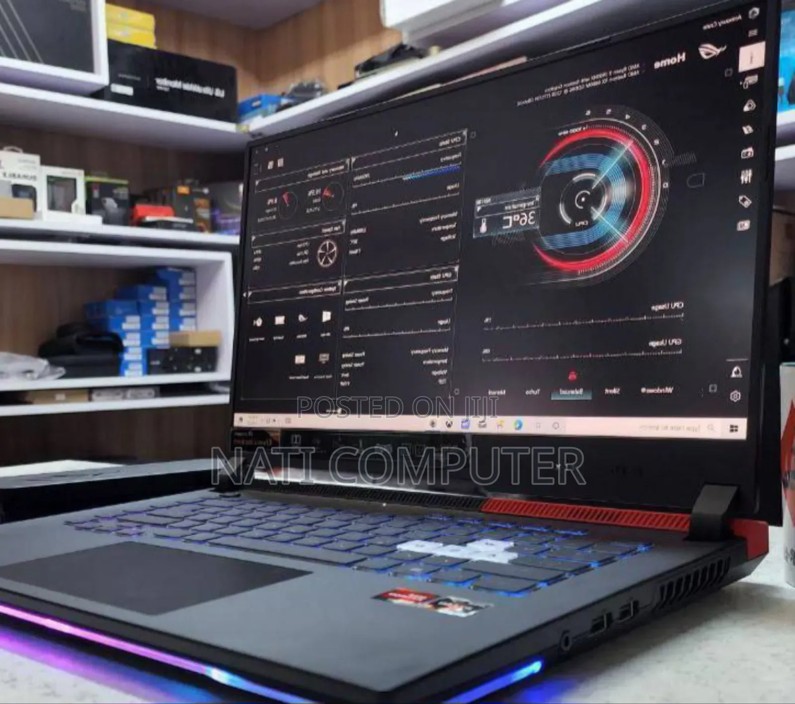 New Laptop Asus ROG Strix G15 16GB Intel Core Ultra 9 SSD 512GB