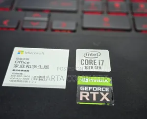 New Laptop HP Omen 15 16GB Intel Core I7 SSD 512GB