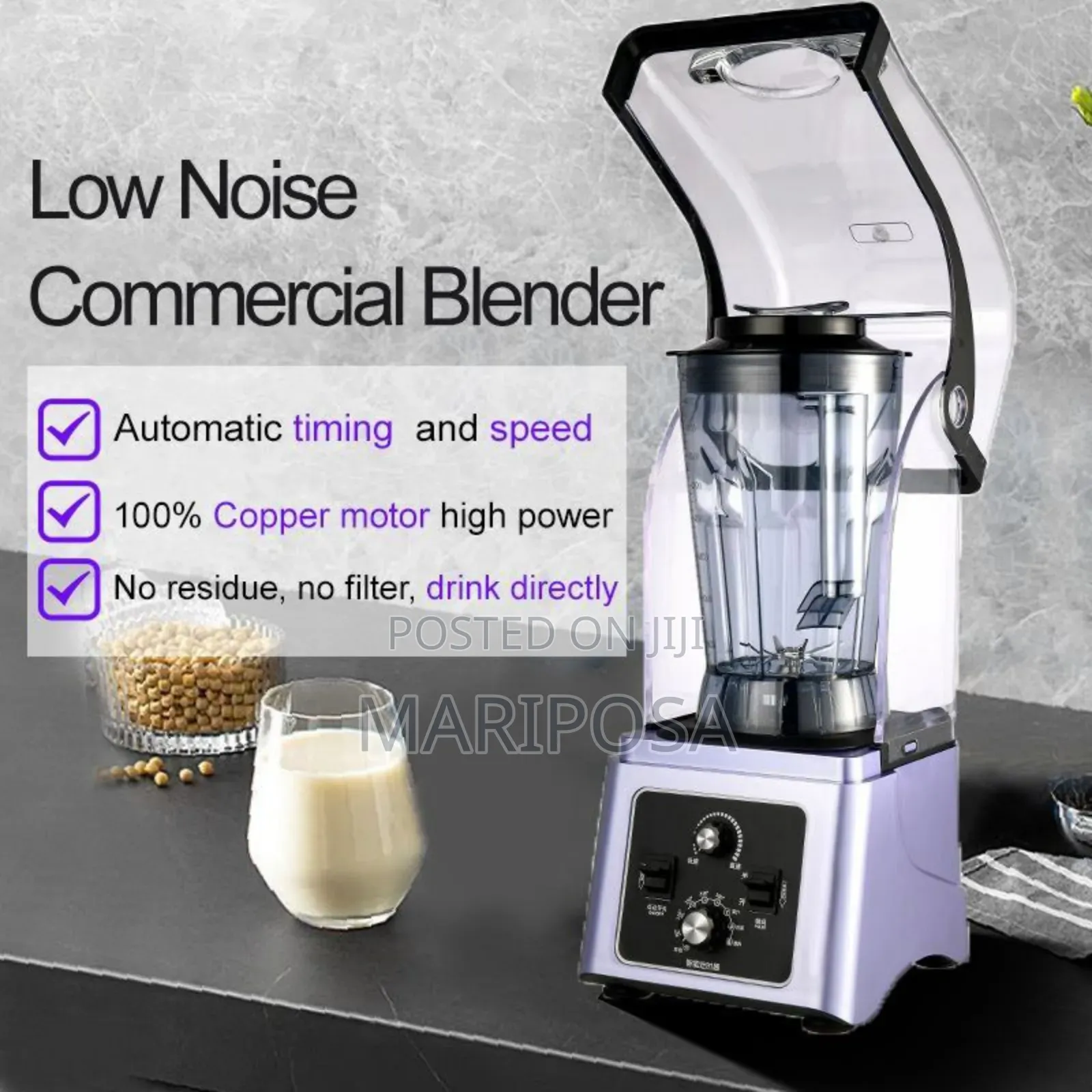 Silent Smoothie Maker Machine