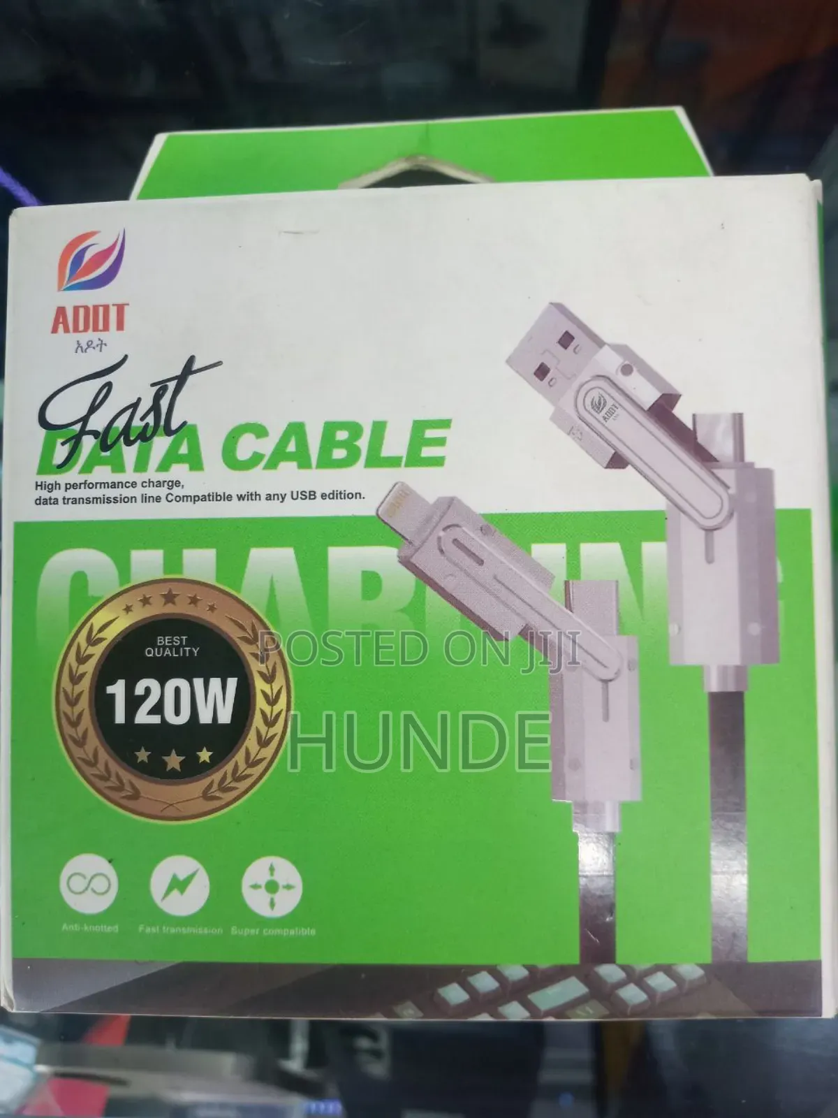 Adot 120w Fast Data Cable