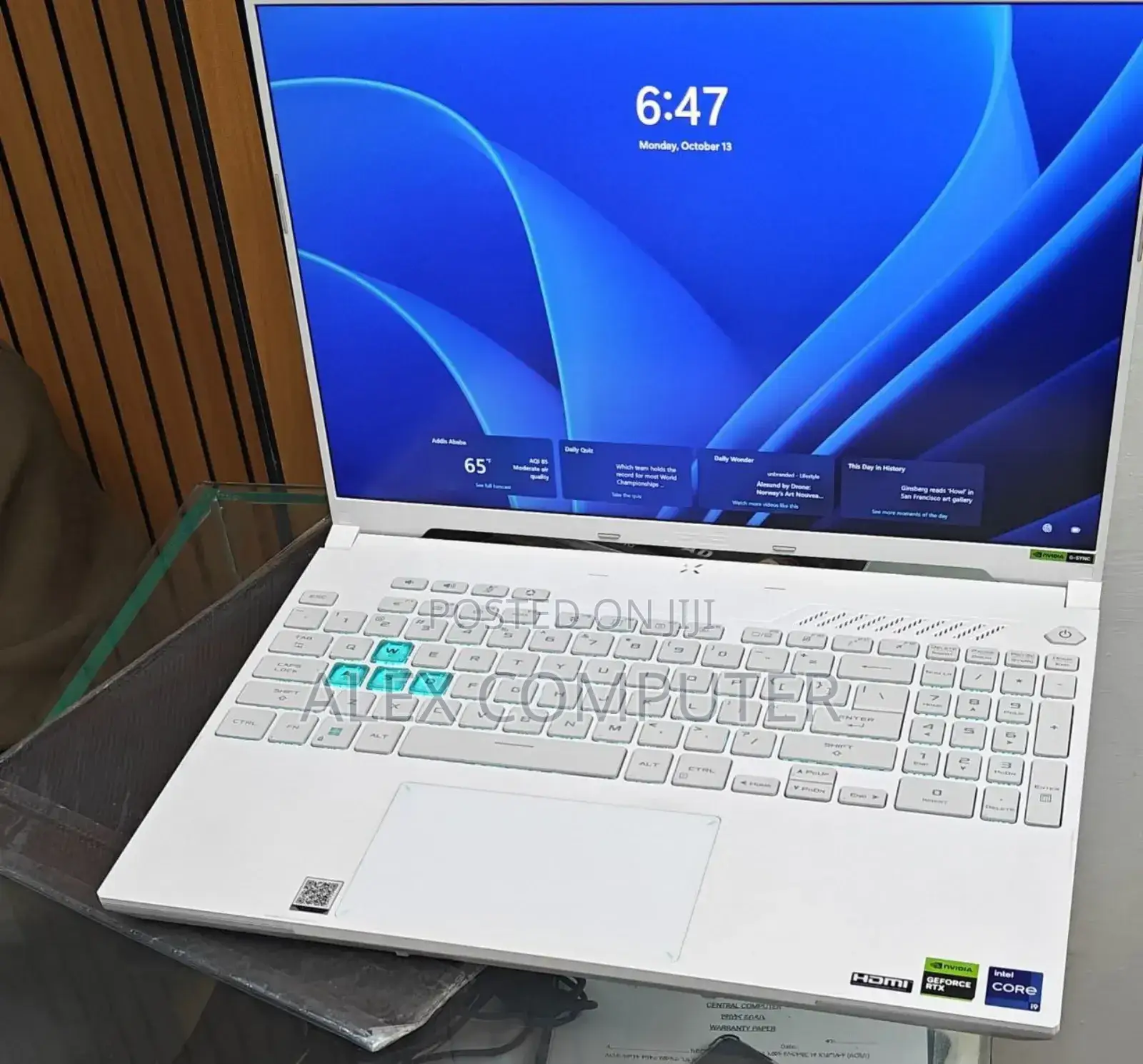 New Laptop Asus TUF Gaming FX504 32GB Intel Core i9 SSD 1T