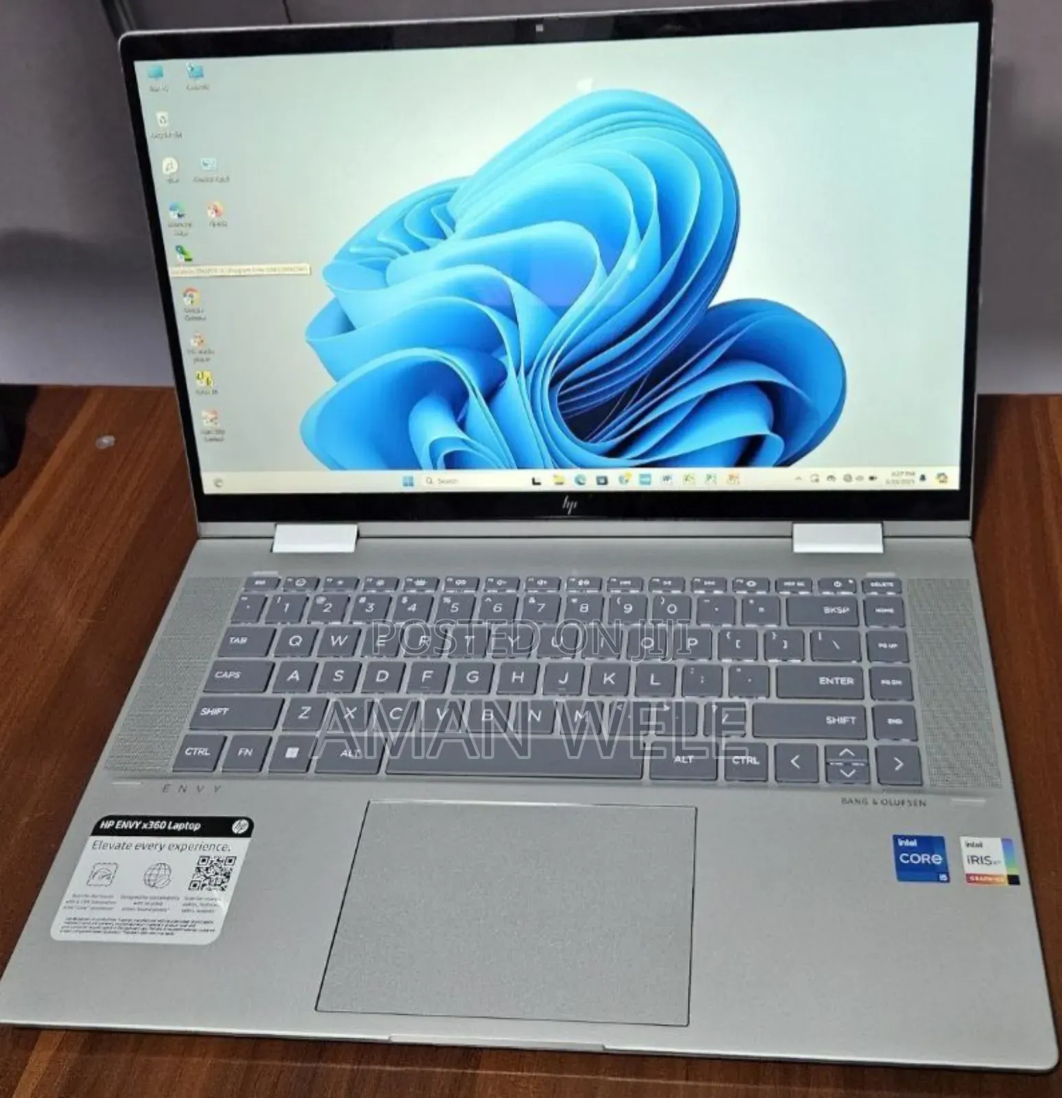 New Laptop HP Envy X360 8GB Intel Core I5 SSD 512GB