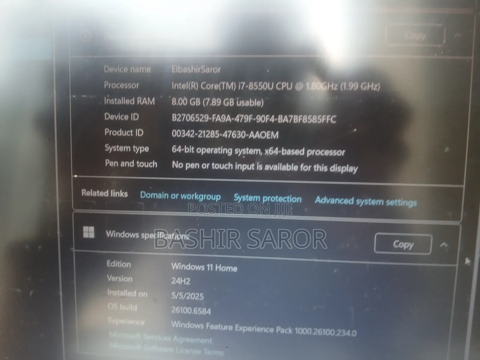 Laptop HP Pavilion 15 8GB Intel Core I7 SSD 1T