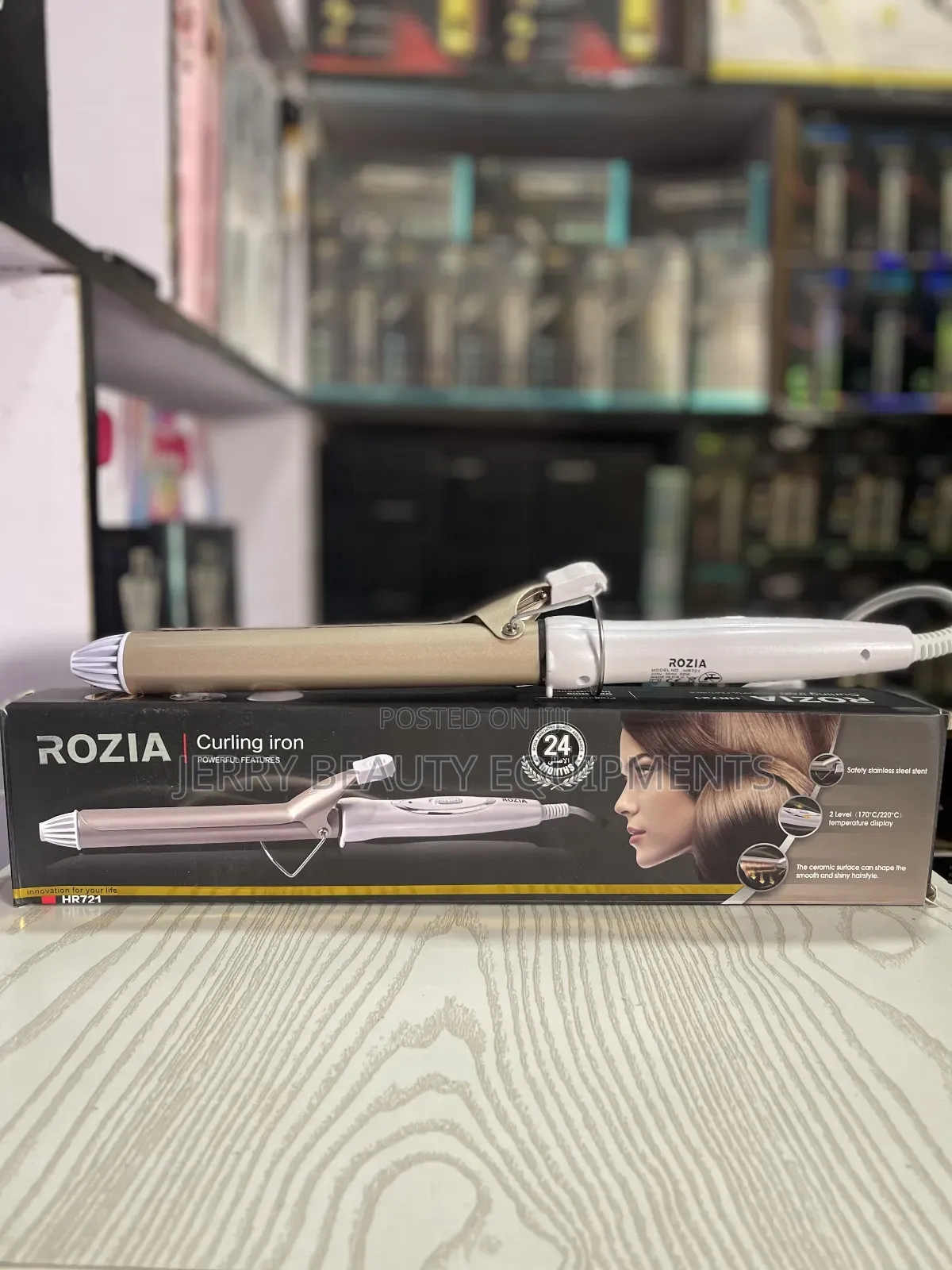 Rozia Hair Curling Iron