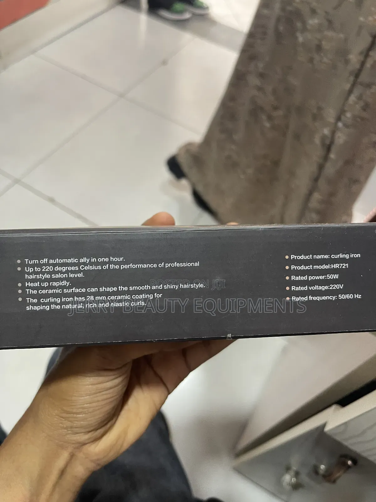 Rozia Hair Curling Iron