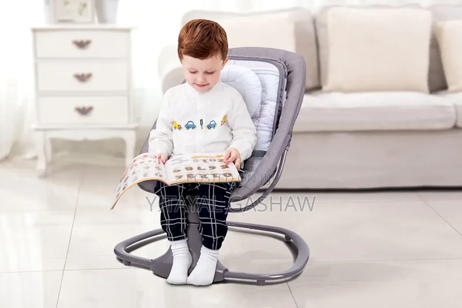 Mastela 3-in-1 ዘመናዊ የህፃን አልጋ፣ መንጠልጠያ እና ማባበያ