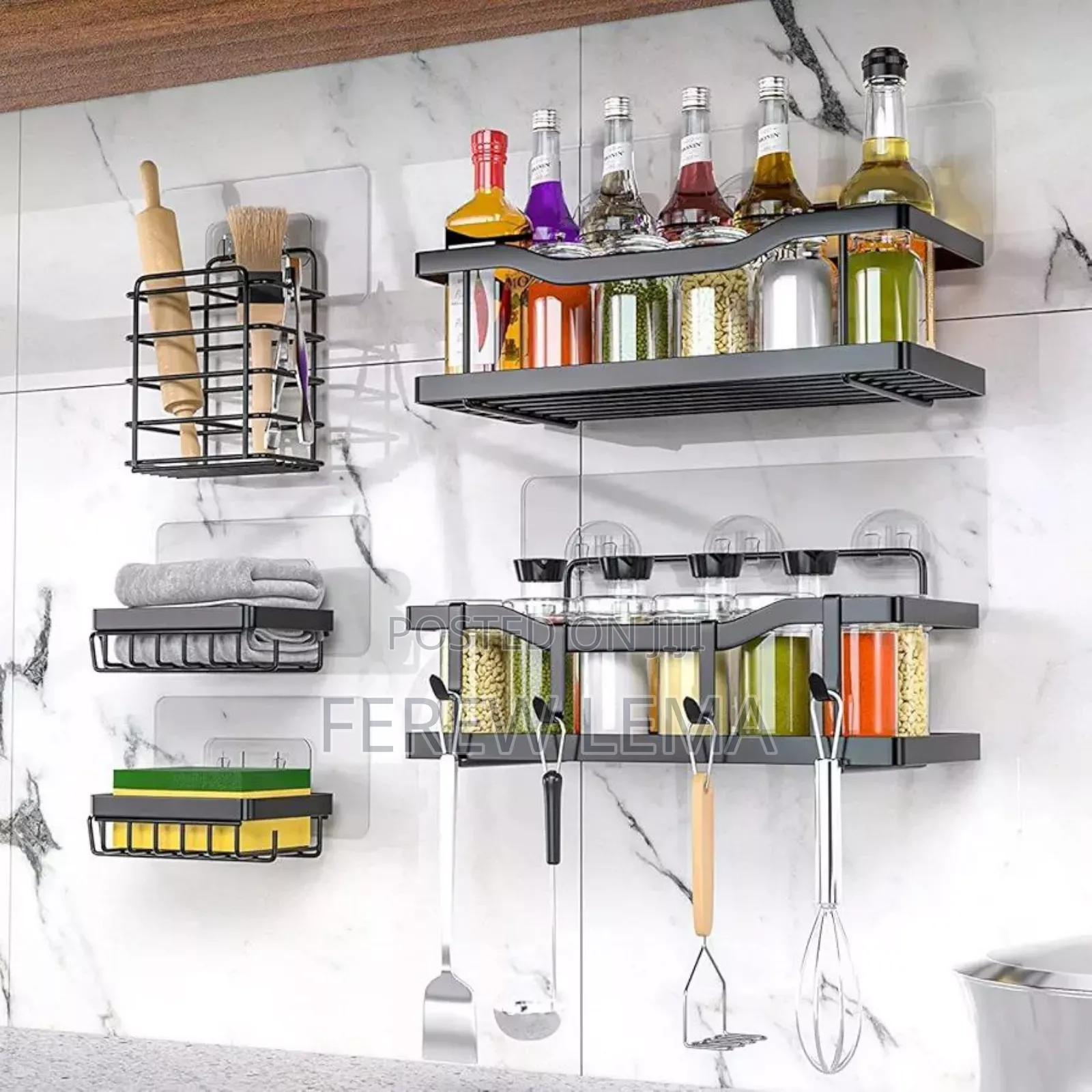 5 In 1 Shower And Kitchen Organizer Caddy