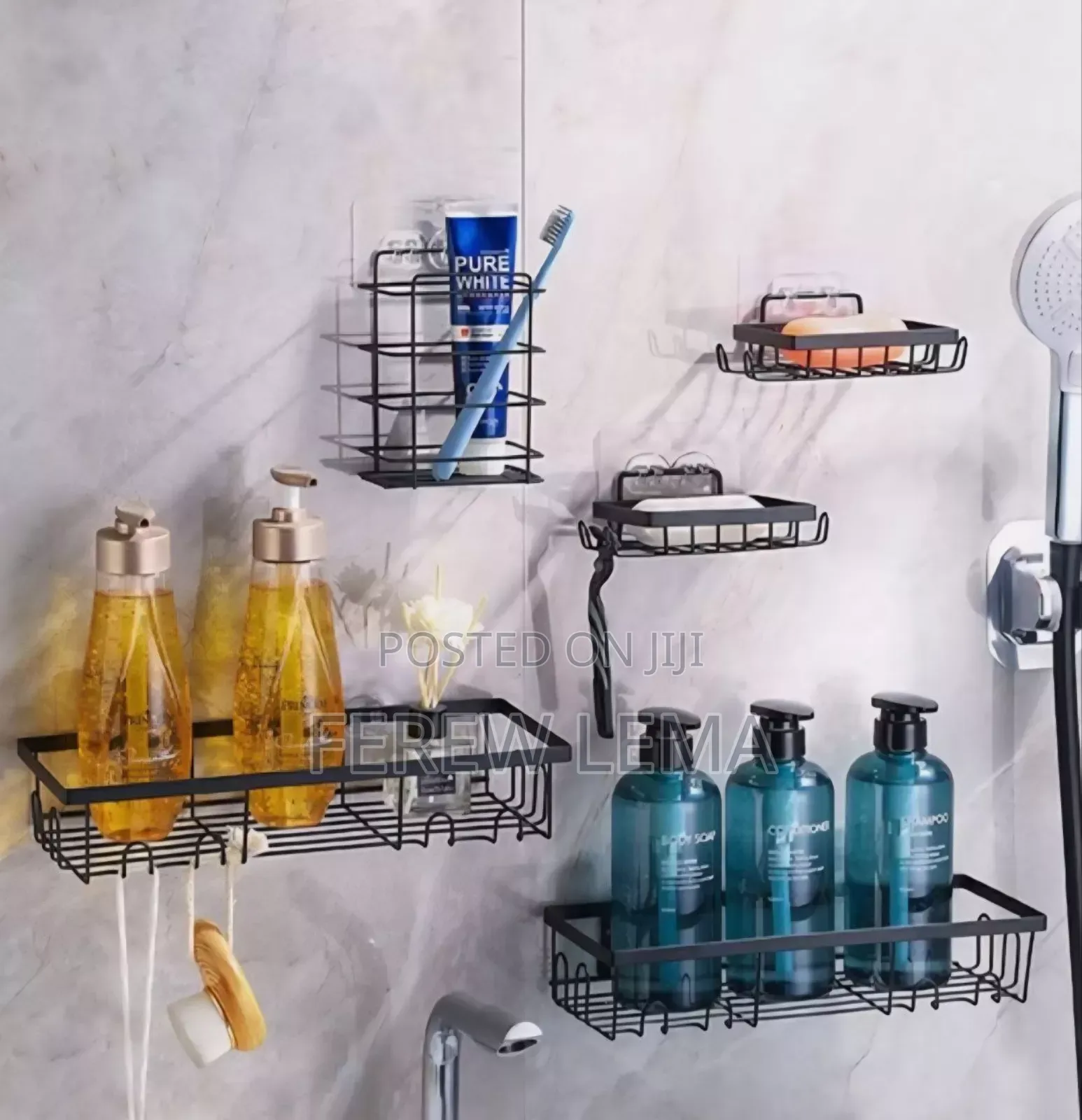 5 In 1 Shower And Kitchen Organizer Caddy