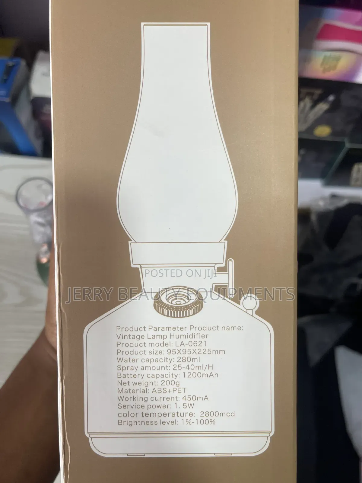 Vintage Lamp Humidifier