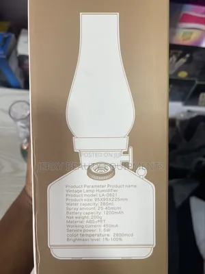 Vintage Lamp Humidifier