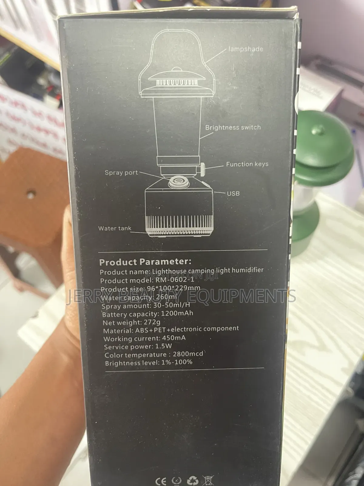 Lighthouse Camping Light Humidifier