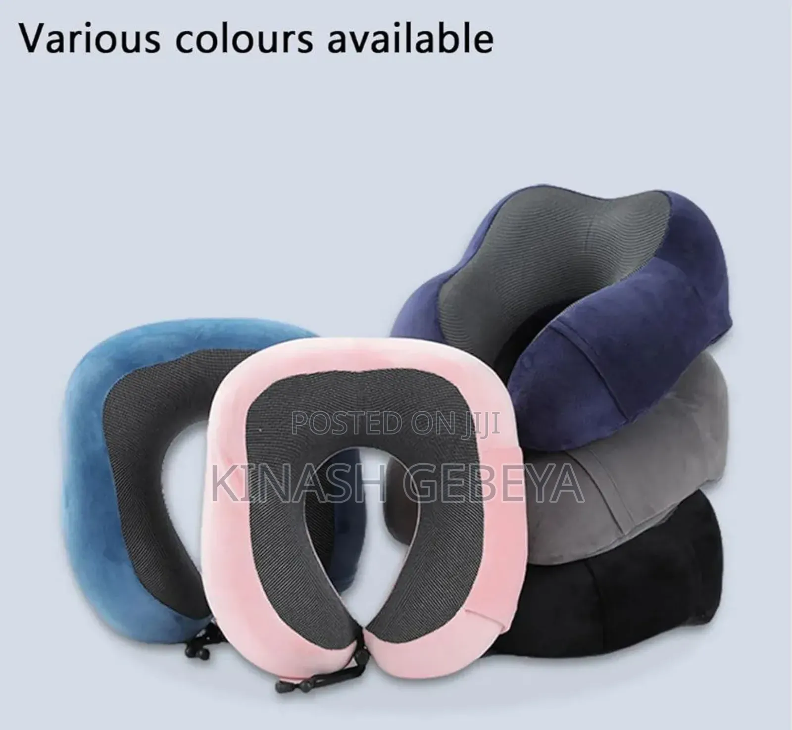U Shaped Soft Travel Neck Pillow Massager