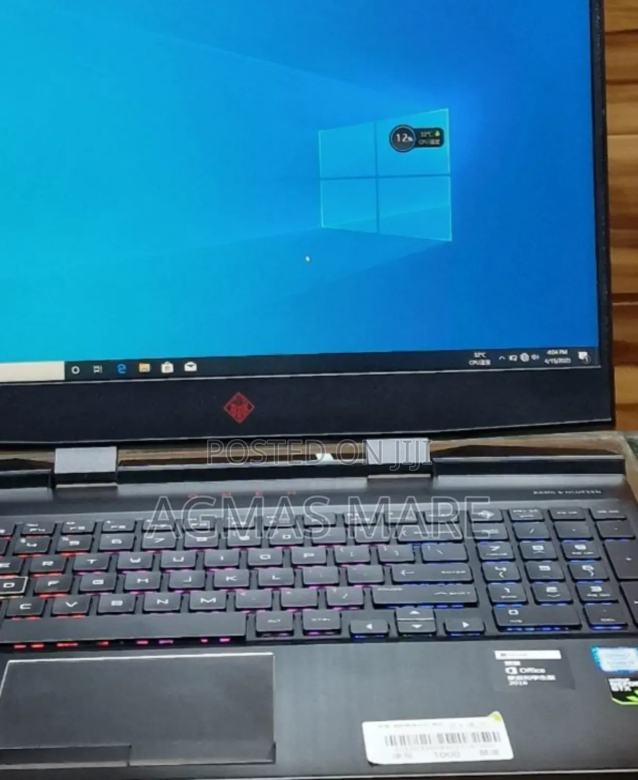 New Laptop HP Omen 15 16GB Intel Core I5 SSD 512GB