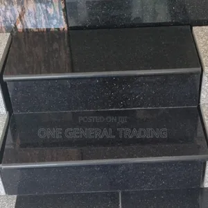 Black Galaxy Granite Stair