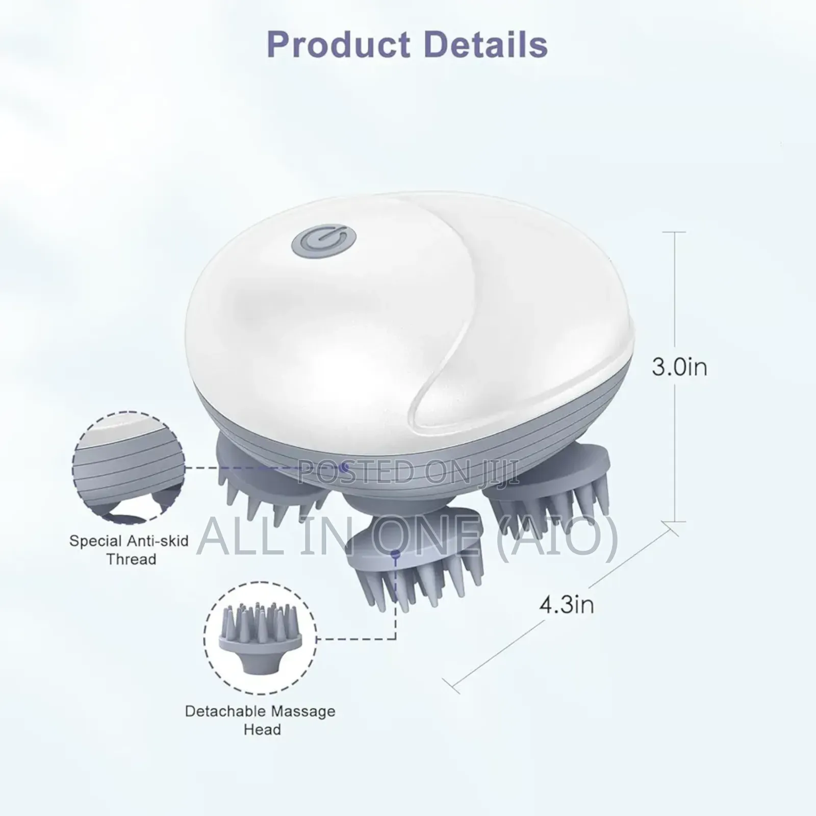 Rechargeable Electric Scalp Massager