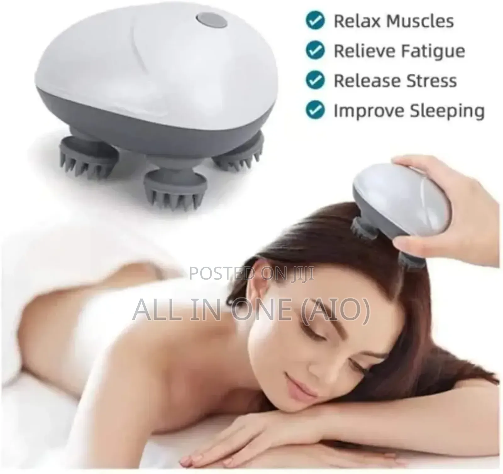 Rechargeable Electric Scalp Massager