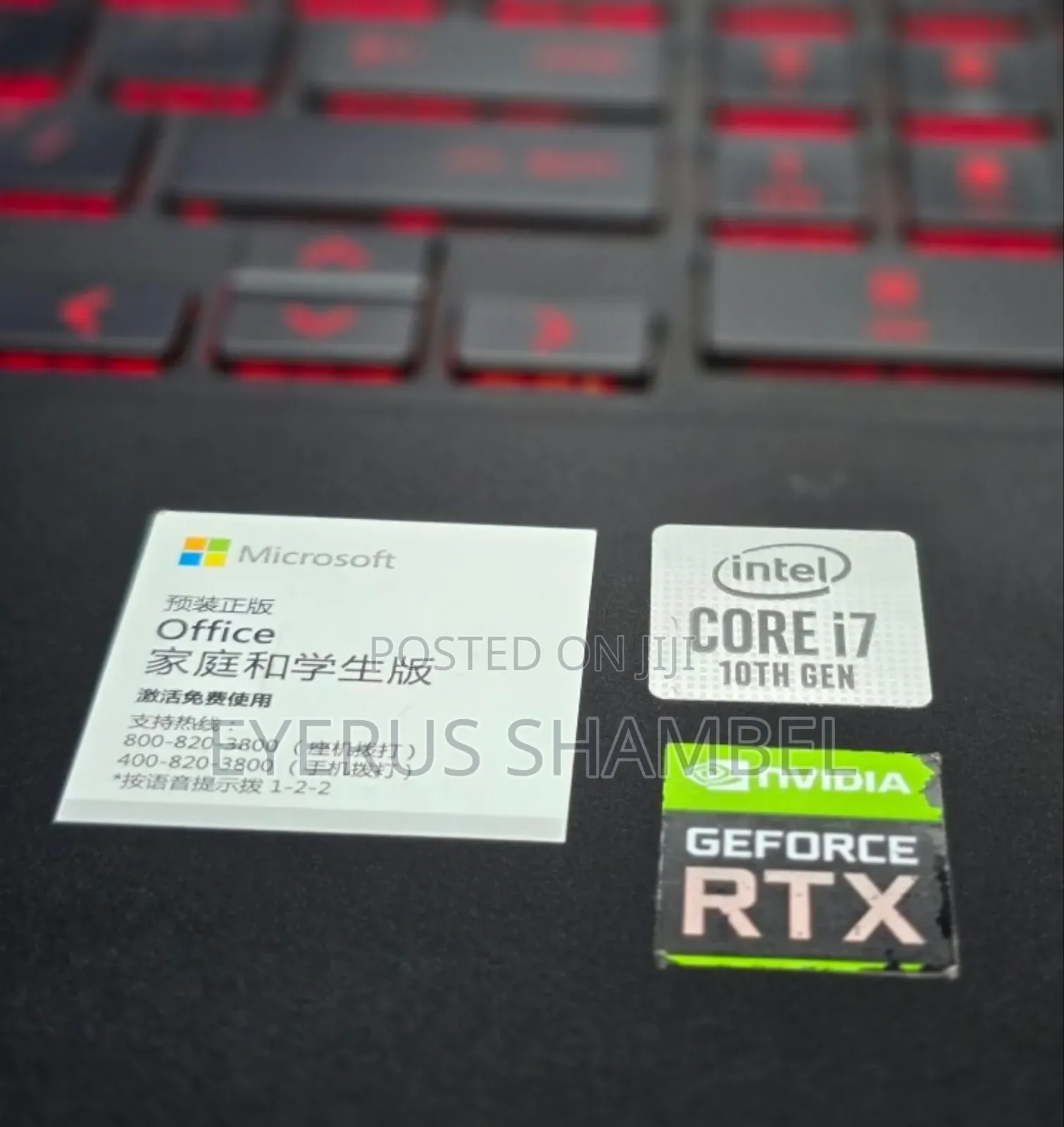 New Laptop HP Omen 15 16GB Intel Core I7 SSD 512GB