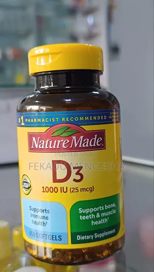 Photo - Vitamin D3 1000iu 650 Soft Gelatin Capsules