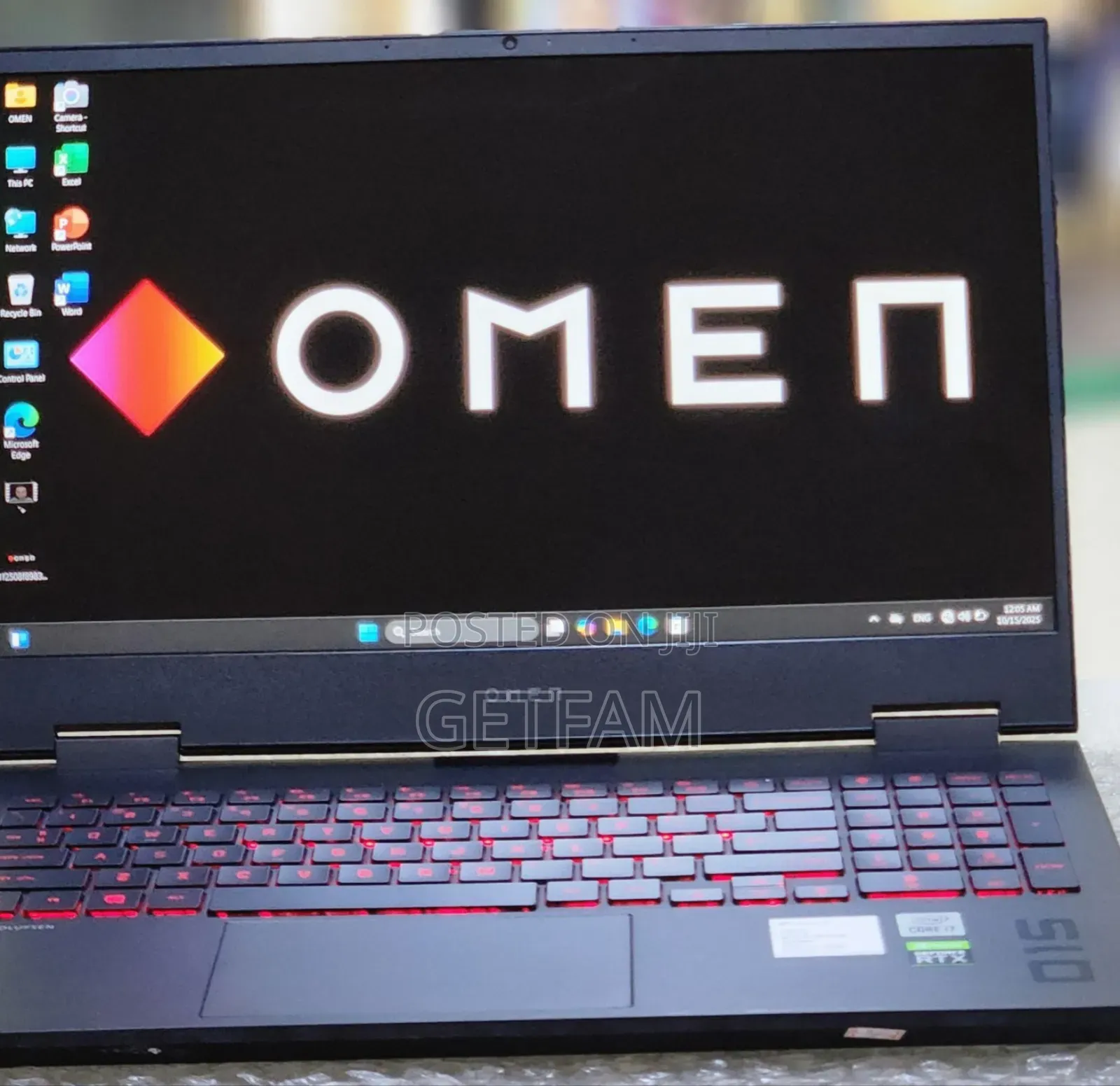New Laptop HP Omen 15 16GB Intel Core I7 SSD 512GB