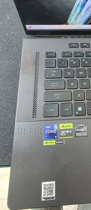 New Laptop Asus ROG Zephyrus G15 16GB Intel Core I9 SSD 1T