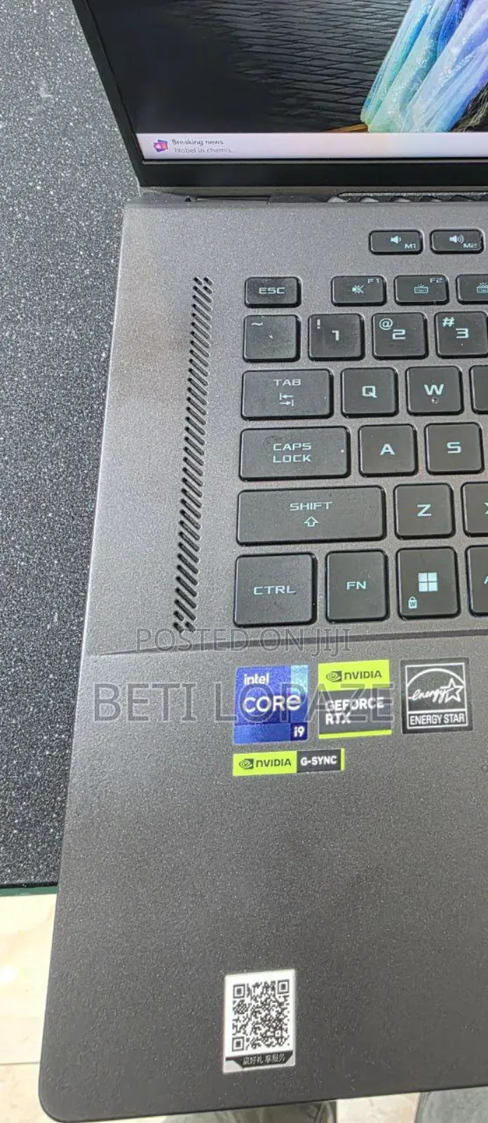 New Laptop Asus ROG Zephyrus G15 16GB Intel Core I9 SSD 1T