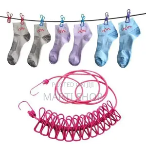 Portable Drying Rack Clips Cloth Hanger