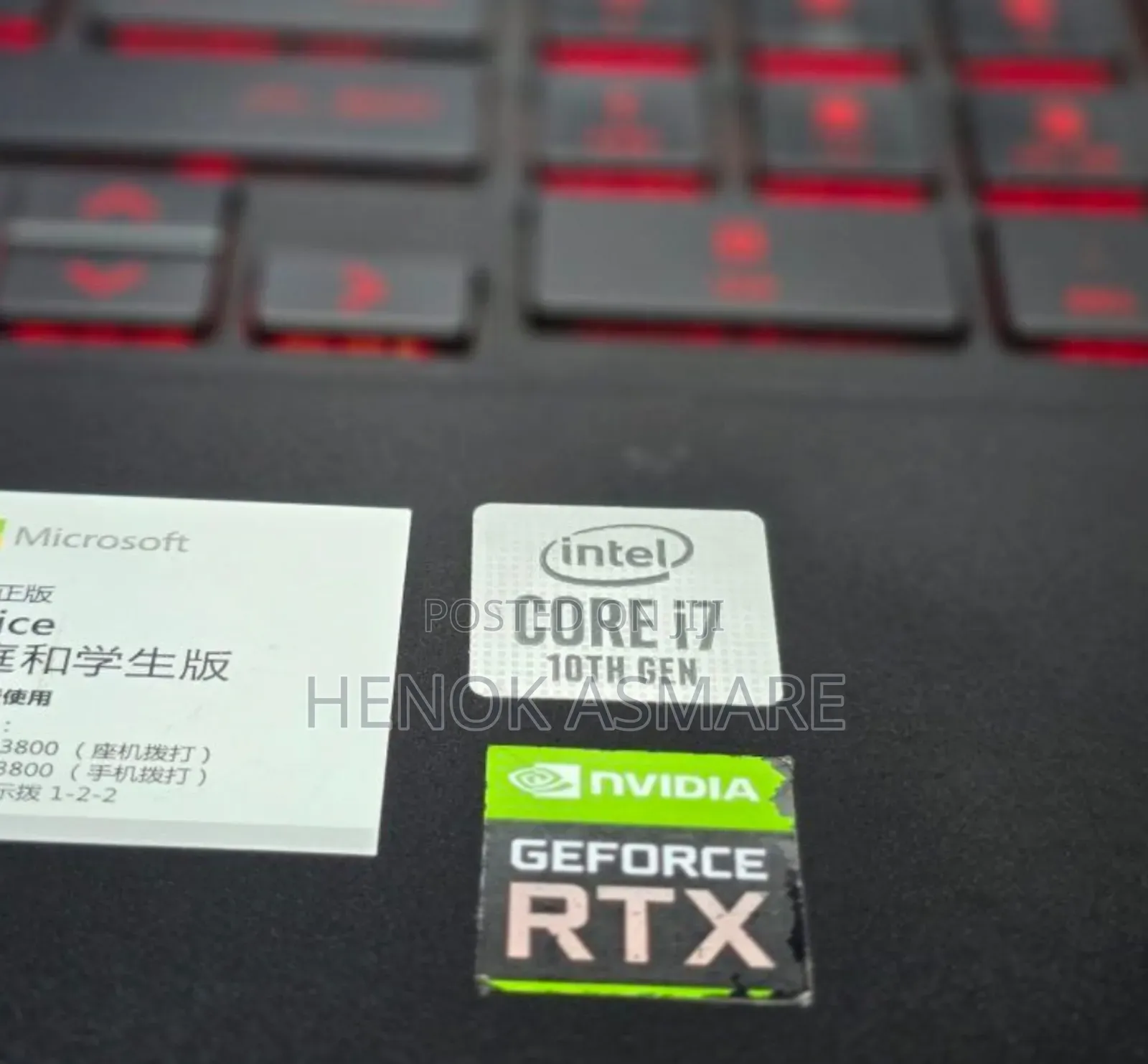 New Laptop HP Omen 15 16GB Intel Core I7 SSD 512GB