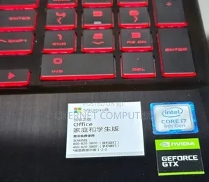 New Laptop HP Omen X 16GB Intel Core I7 SSD 512GB