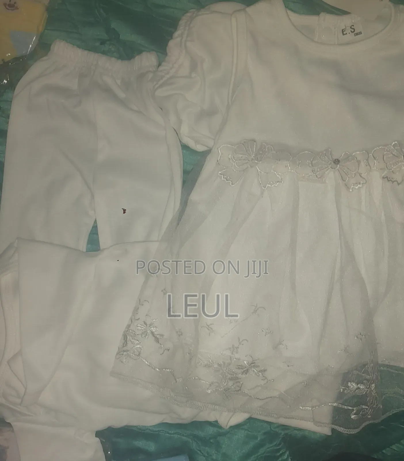 የአራስ ልጅ ቀሚስ 5 Pieces