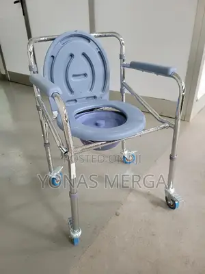 Photo - Commode Chair脅፹toilet Chair歡፷adult (Commode With Wheel