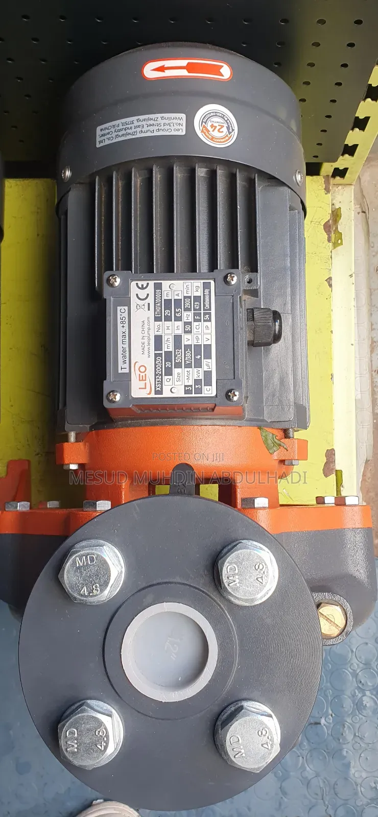 Leo Centrifugal Pump 4h.P .W