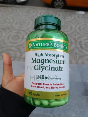 Photo - Nature's Bounty High Absorption Magnesium Glycinate 240mg 18p Capsules
