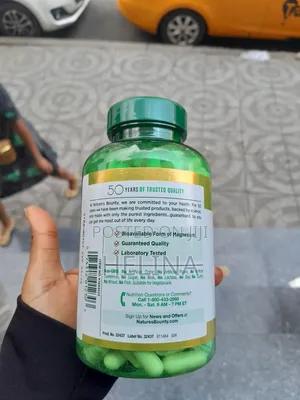 Nature's Bounty High Absorption Magnesium Glycinate 240mg 18p Capsules