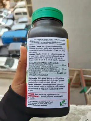 Jamieson Calcium ,Magnesium With D3 Supplement Original From Canada