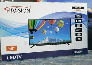 Hivision Led 50 Inch Tv Small Double Glass Tv